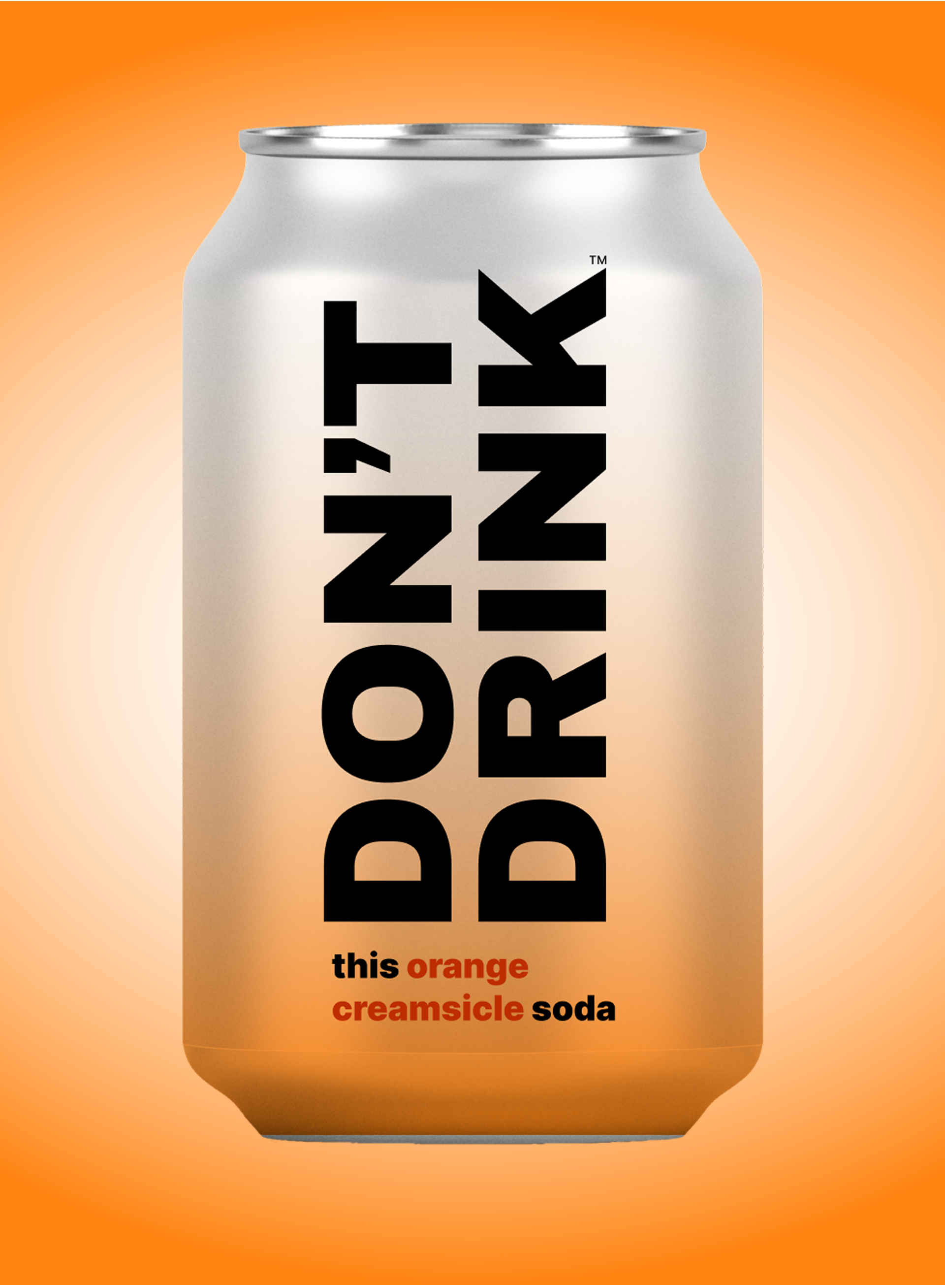 Orange Creamsicle Can