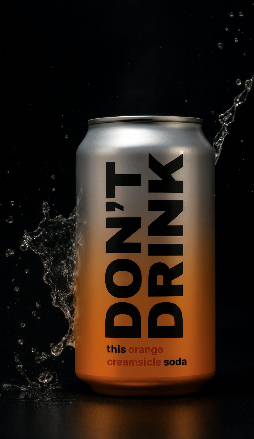 Orange Creamsicle Can