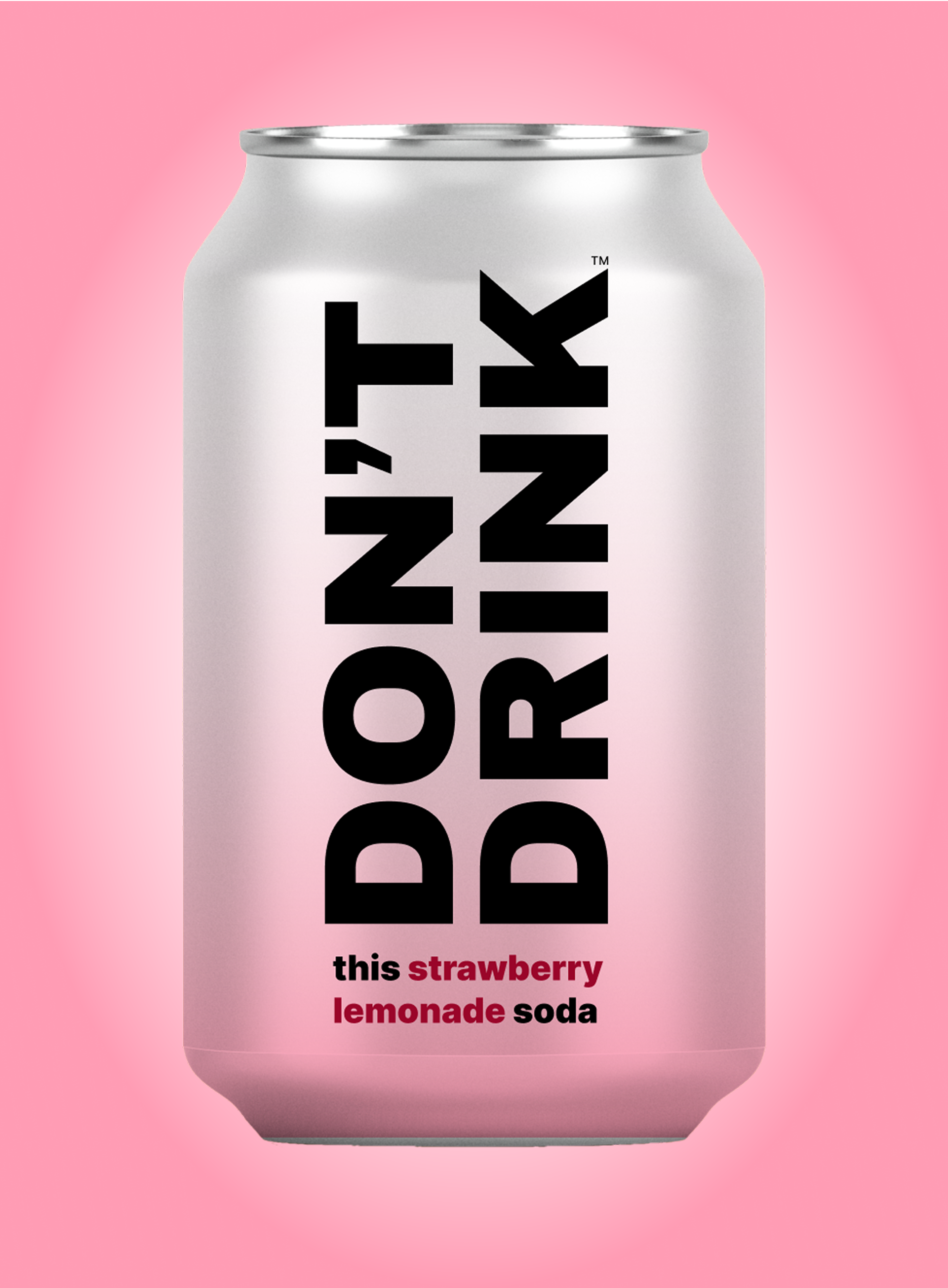 Strawberry Lemonade Can